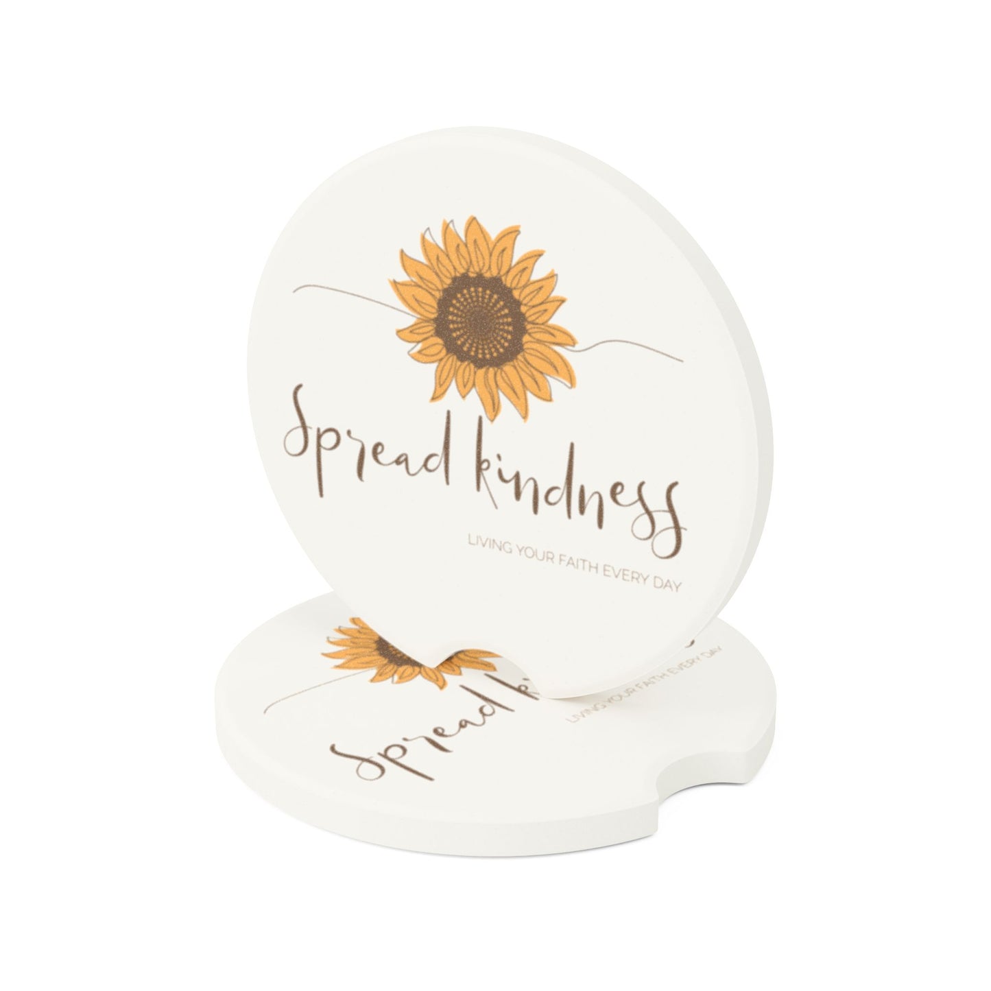 Spread Kindness | Soapstone Car Coaster