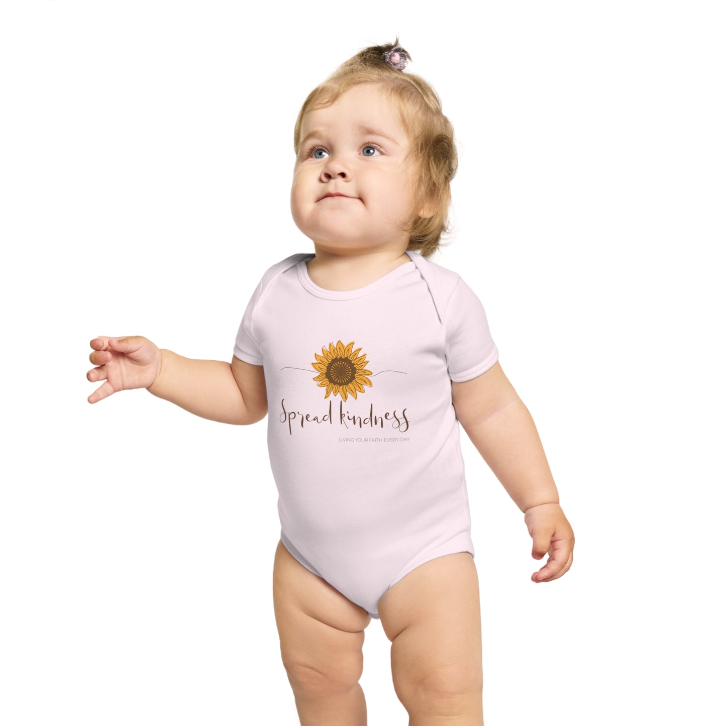 Spread Kindness | Short Sleeve Baby Bodysuit