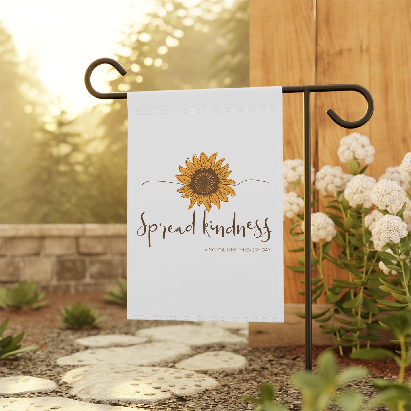 "Spread Kindness" | Sunflower Garden Banner