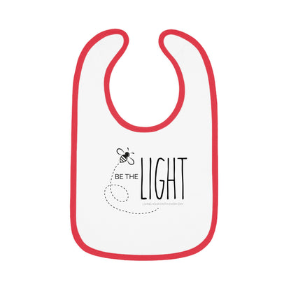 Be the Light | Inspirational Jersey Bib for Newborns