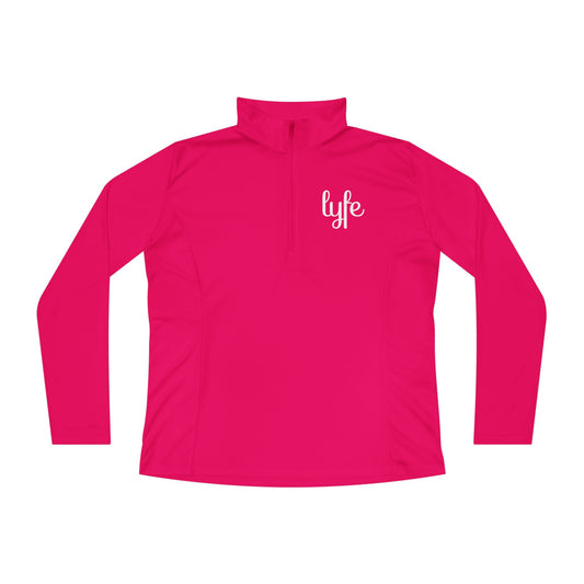 LYFE | Ladies Quarter-Zip Activewear Pullover