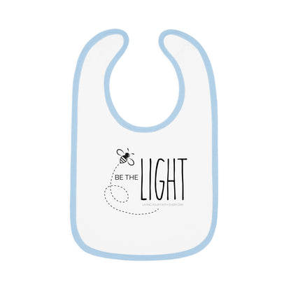 Be the Light | Inspirational Jersey Bib for Newborns