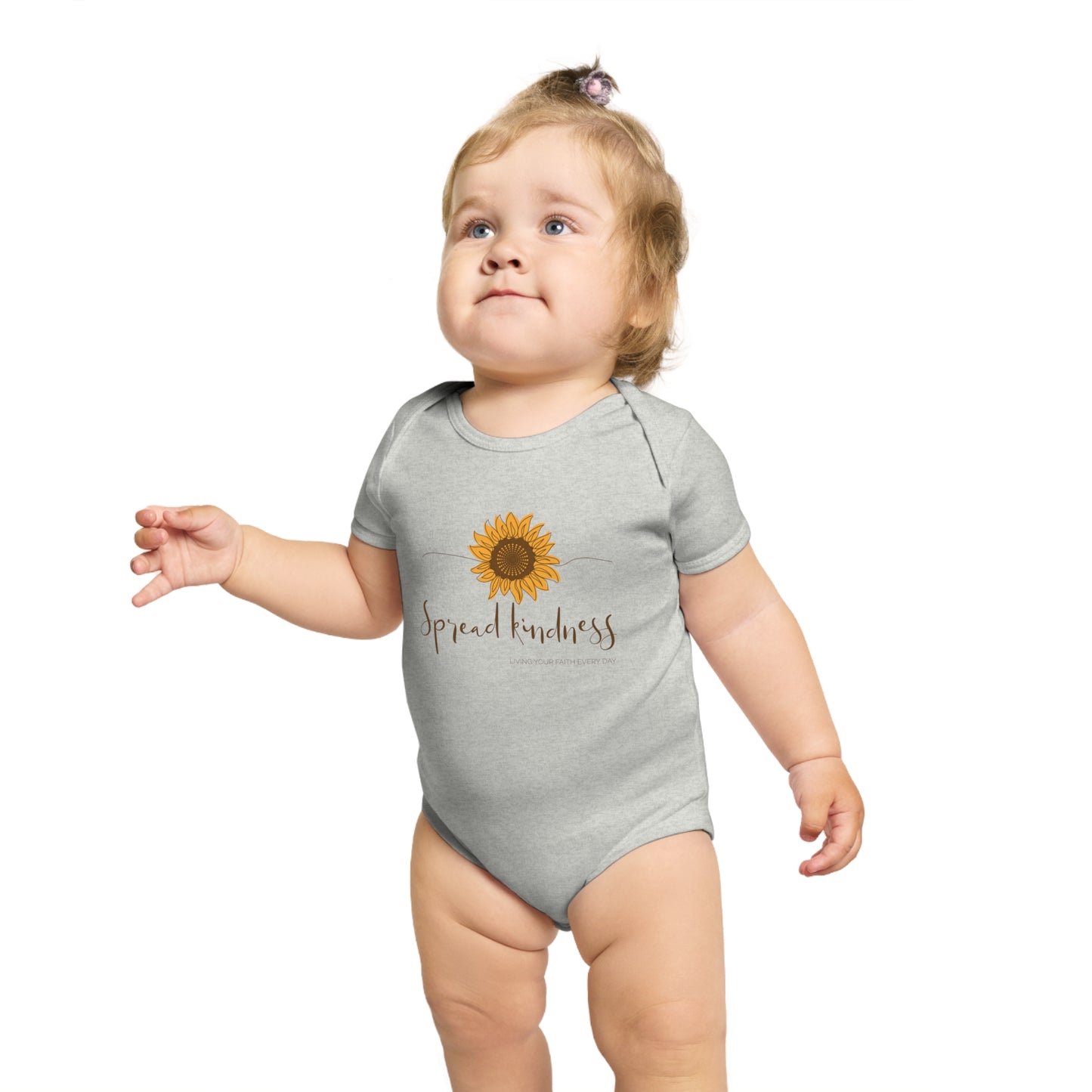 Spread Kindness | Short Sleeve Baby Bodysuit