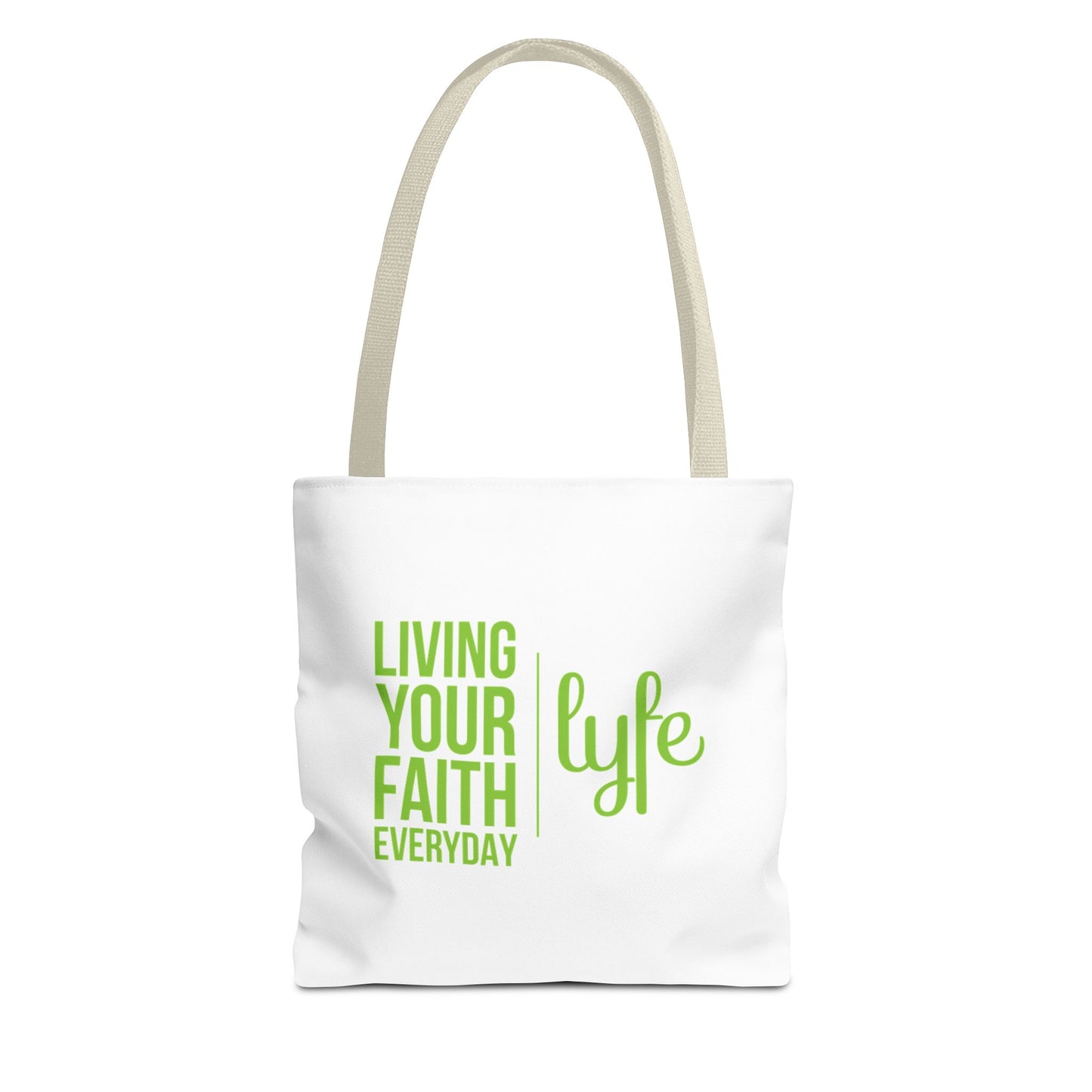Living Your Faith Everyday | Reusable Eco-Friendly Shopper Tote
