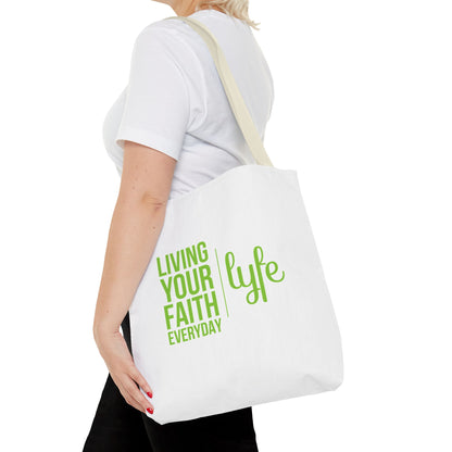 Living Your Faith Everyday | Reusable Eco-Friendly Shopper Tote