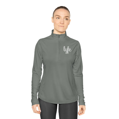 LYFE | Ladies Quarter-Zip Activewear Pullover