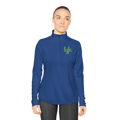 LYFE | Ladies Quarter-Zip Activewear Pullover