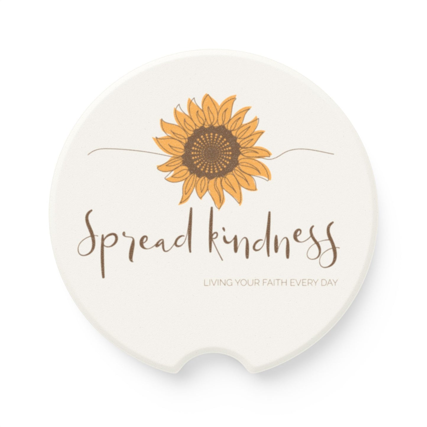 Spread Kindness | Soapstone Car Coaster