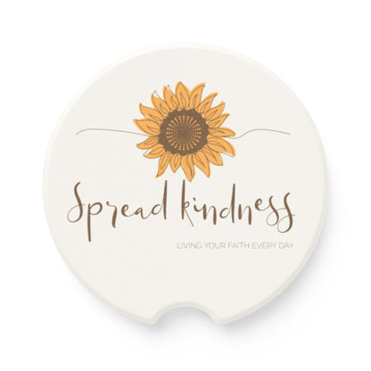 Spread Kindness | Soapstone Car Coaster