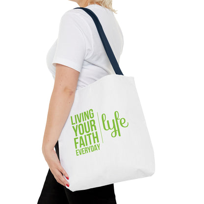Living Your Faith Everyday | Reusable Eco-Friendly Shopper Tote