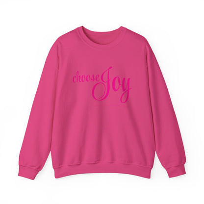 "Choose Joy" Unisex Crewneck Sweatshirt - Inspirational Everyday Wear