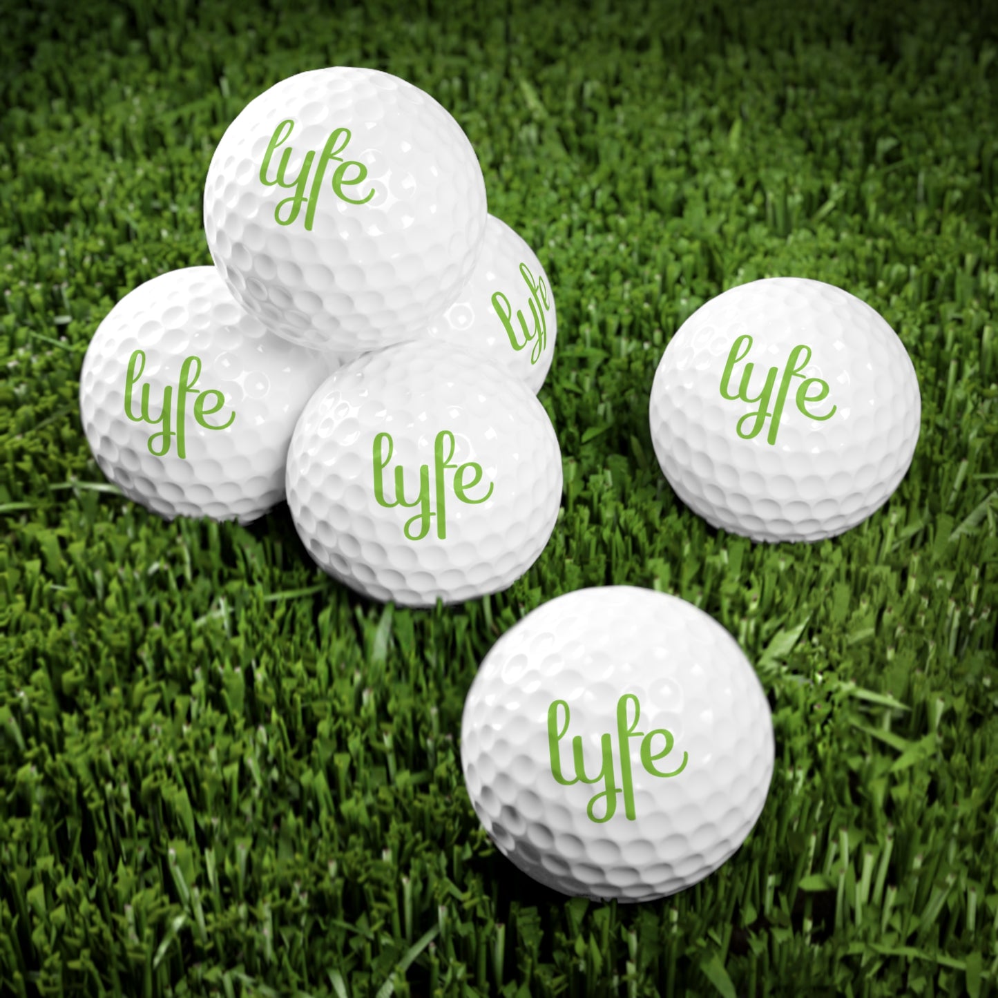 LYFE | Inspirational Golf Balls - Set of 6