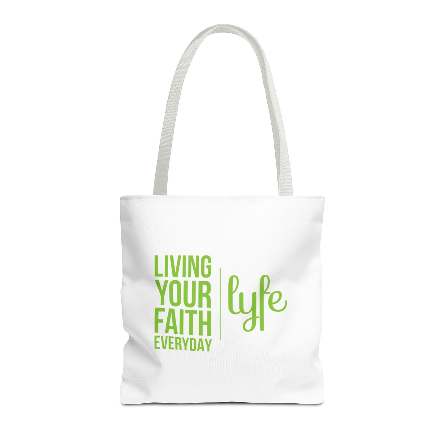 Living Your Faith Everyday | Reusable Eco-Friendly Shopper Tote