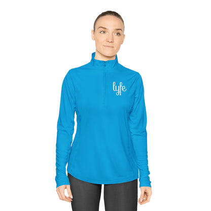 LYFE | Ladies Quarter-Zip Activewear Pullover