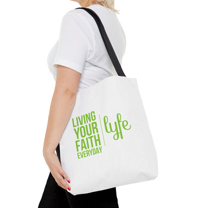 Living Your Faith Everyday | Reusable Eco-Friendly Shopper Tote