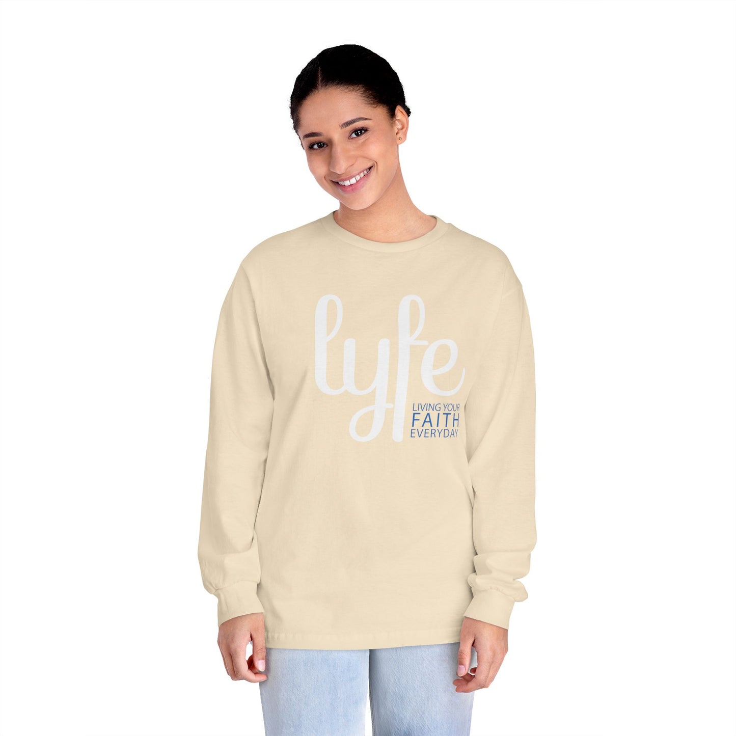 LYFE: Living Your Faith Everyday | Unisex Classic Long Sleeve T-Shirt