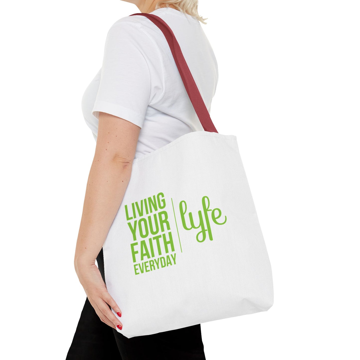 Living Your Faith Everyday | Reusable Eco-Friendly Shopper Tote