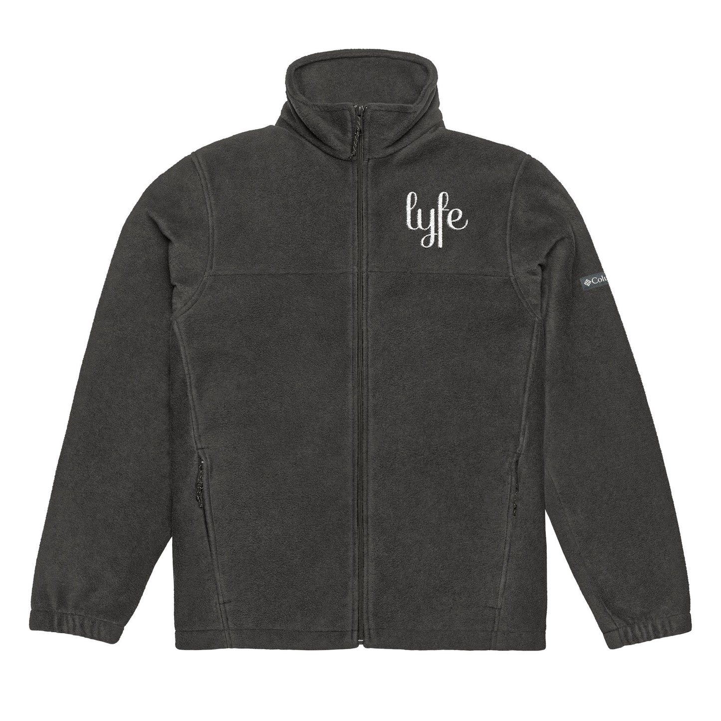 "LYFE" Embroidered Unisex Columbia Fleece Jacket