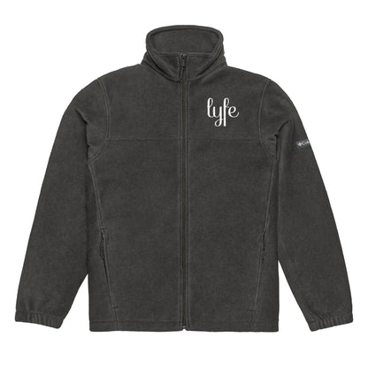 "LYFE" Embroidered Unisex Columbia Fleece Jacket