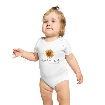 Spread Kindness | Short Sleeve Baby Bodysuit