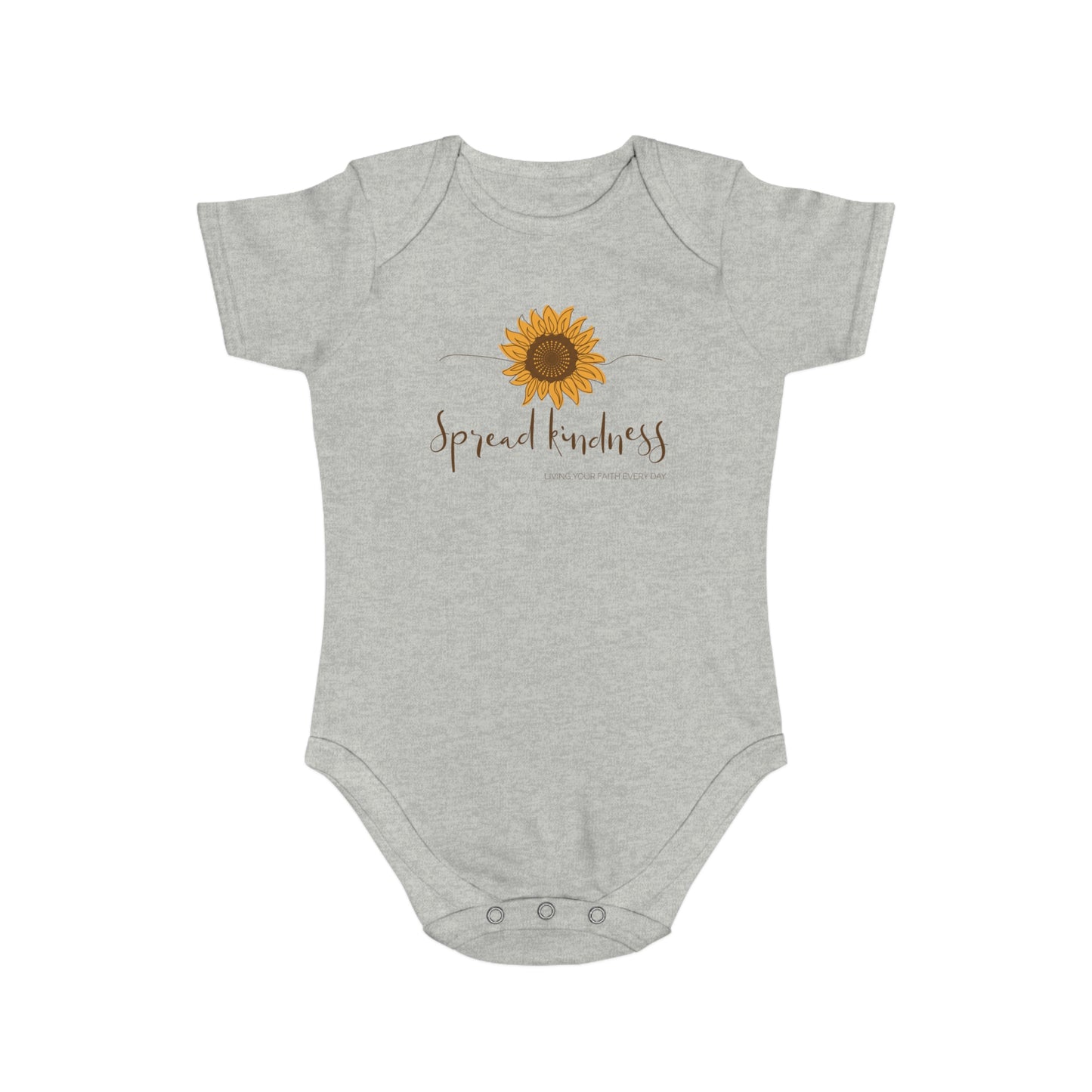 Spread Kindness | Short Sleeve Baby Bodysuit