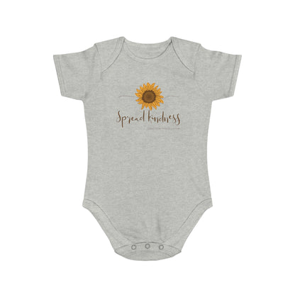 Spread Kindness | Short Sleeve Baby Bodysuit