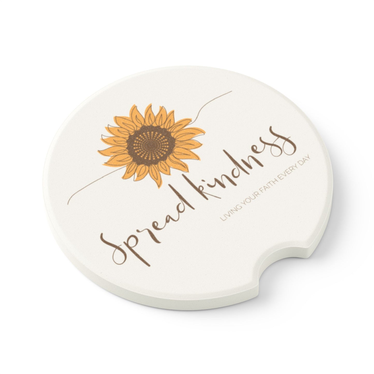 Spread Kindness | Soapstone Car Coaster