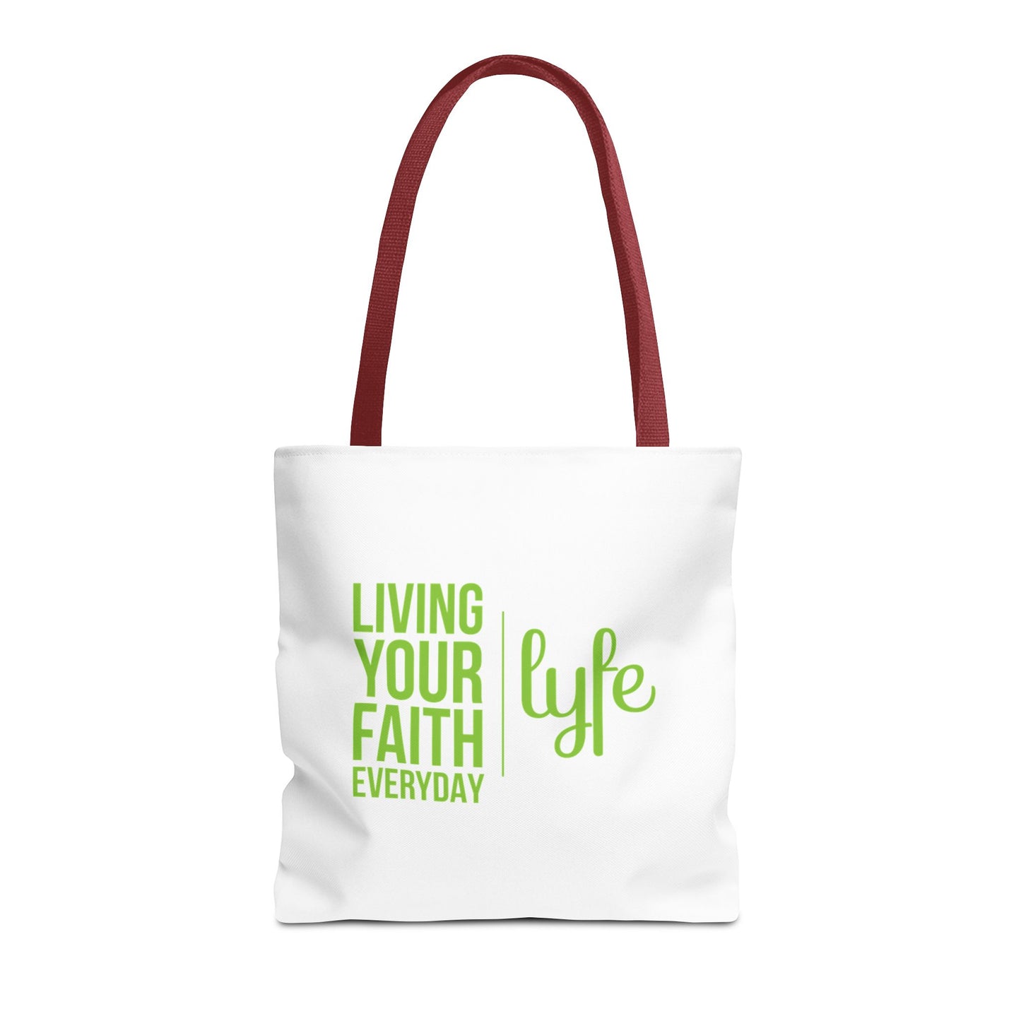 Living Your Faith Everyday | Reusable Eco-Friendly Shopper Tote