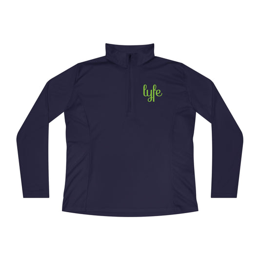 LYFE | Ladies Quarter-Zip Activewear Pullover