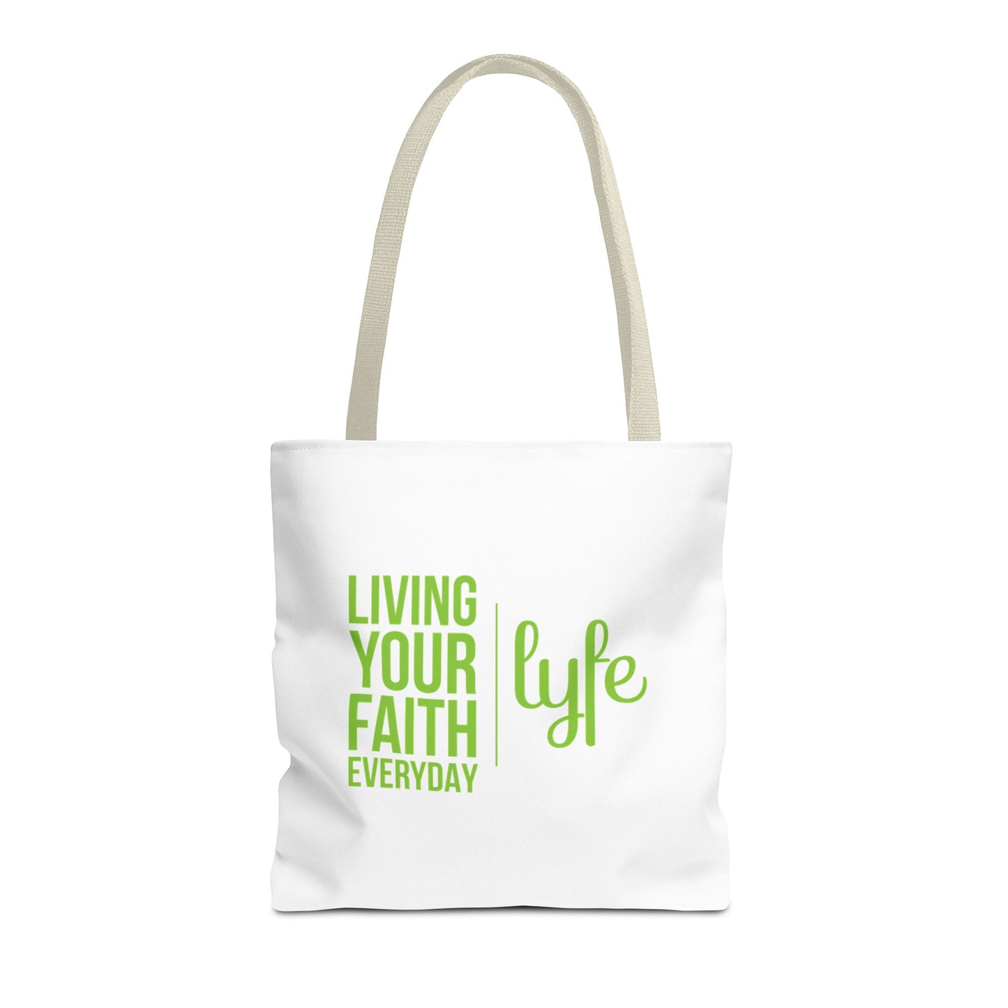 Living Your Faith Everyday | Reusable Eco-Friendly Shopper Tote