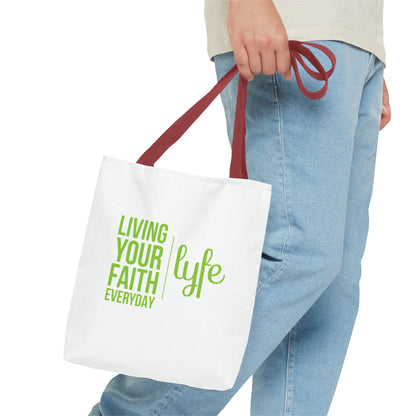 Living Your Faith Everyday | Reusable Eco-Friendly Shopper Tote