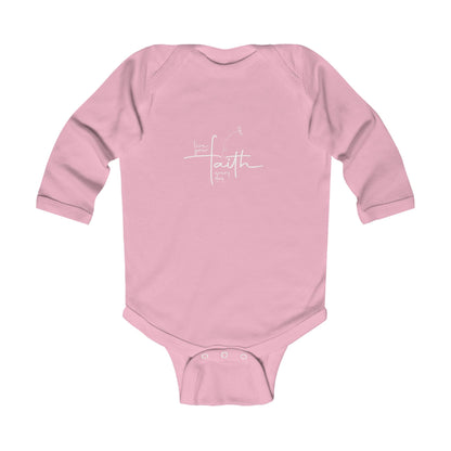Living Your FAITH Every Day | Infant Long Sleeve Bodysuit