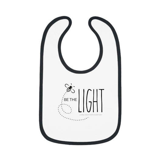 Be the Light | Inspirational Jersey Bib for Newborns