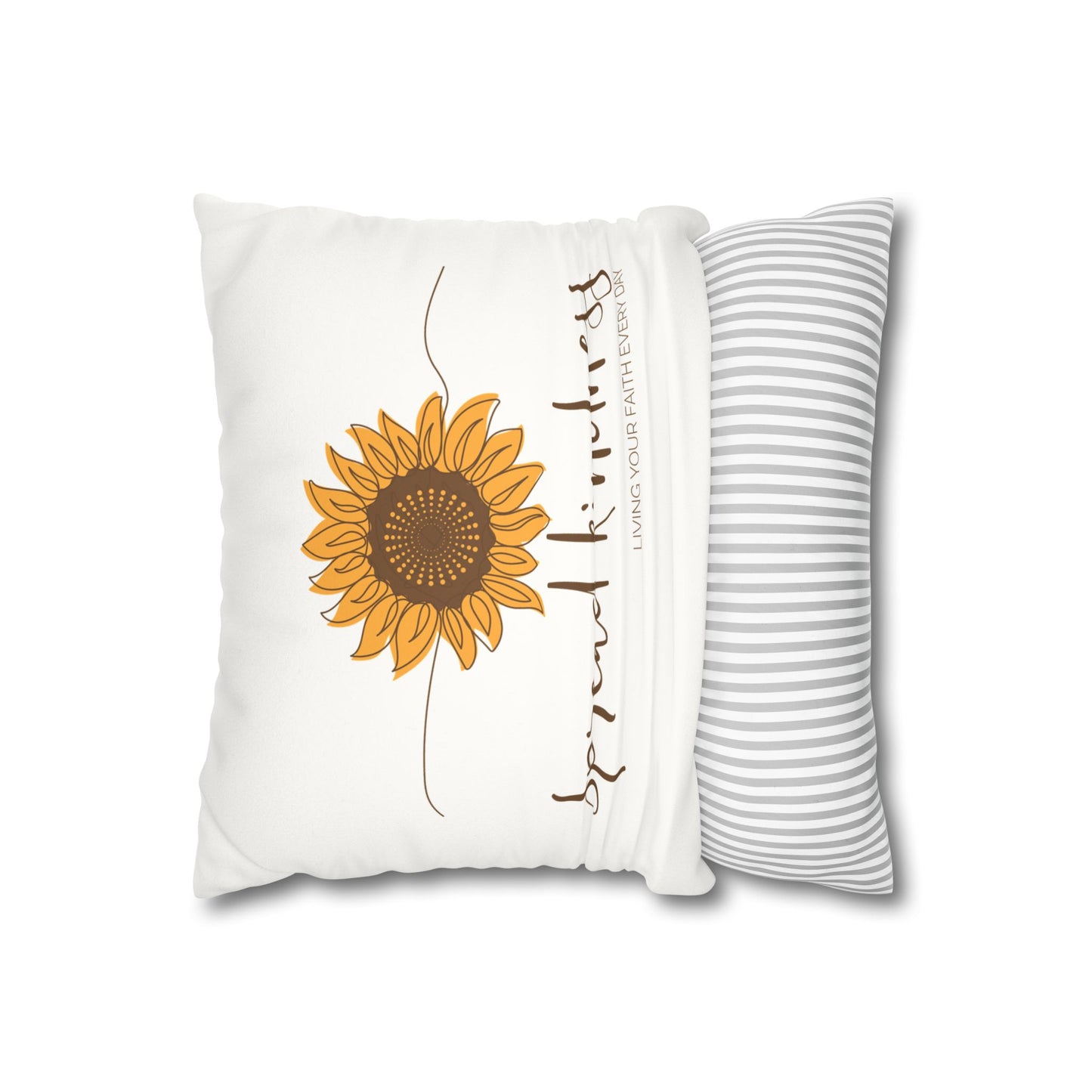 Spread Kindness | Faux Suede Square Pillowcase