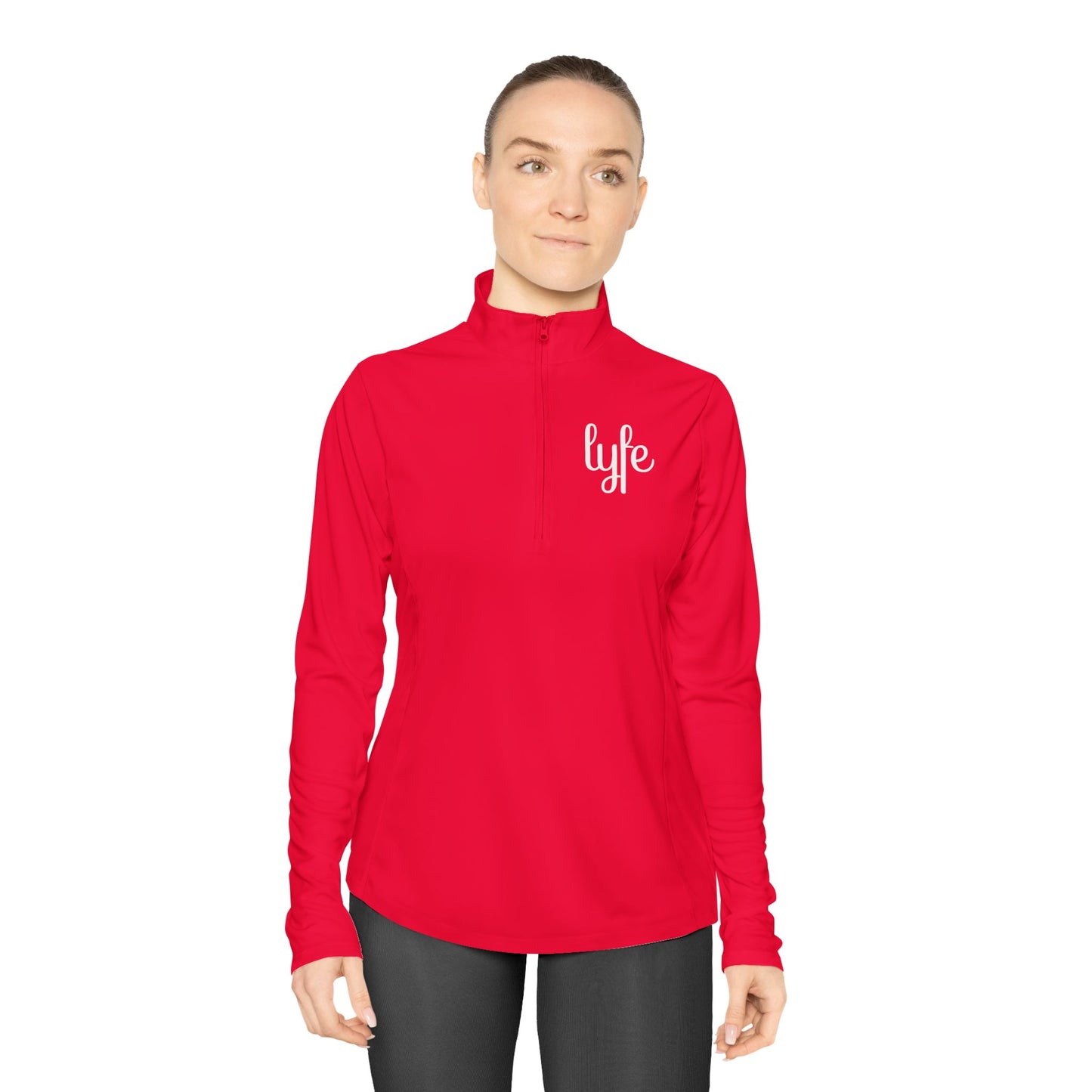 LYFE | Ladies Quarter-Zip Activewear Pullover