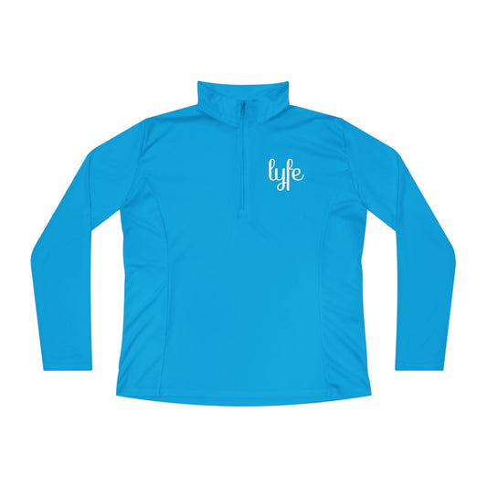 LYFE | Ladies Quarter-Zip Activewear Pullover