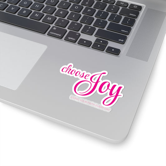 "Choose Joy" | Inspirational Kiss-Cut Stickers