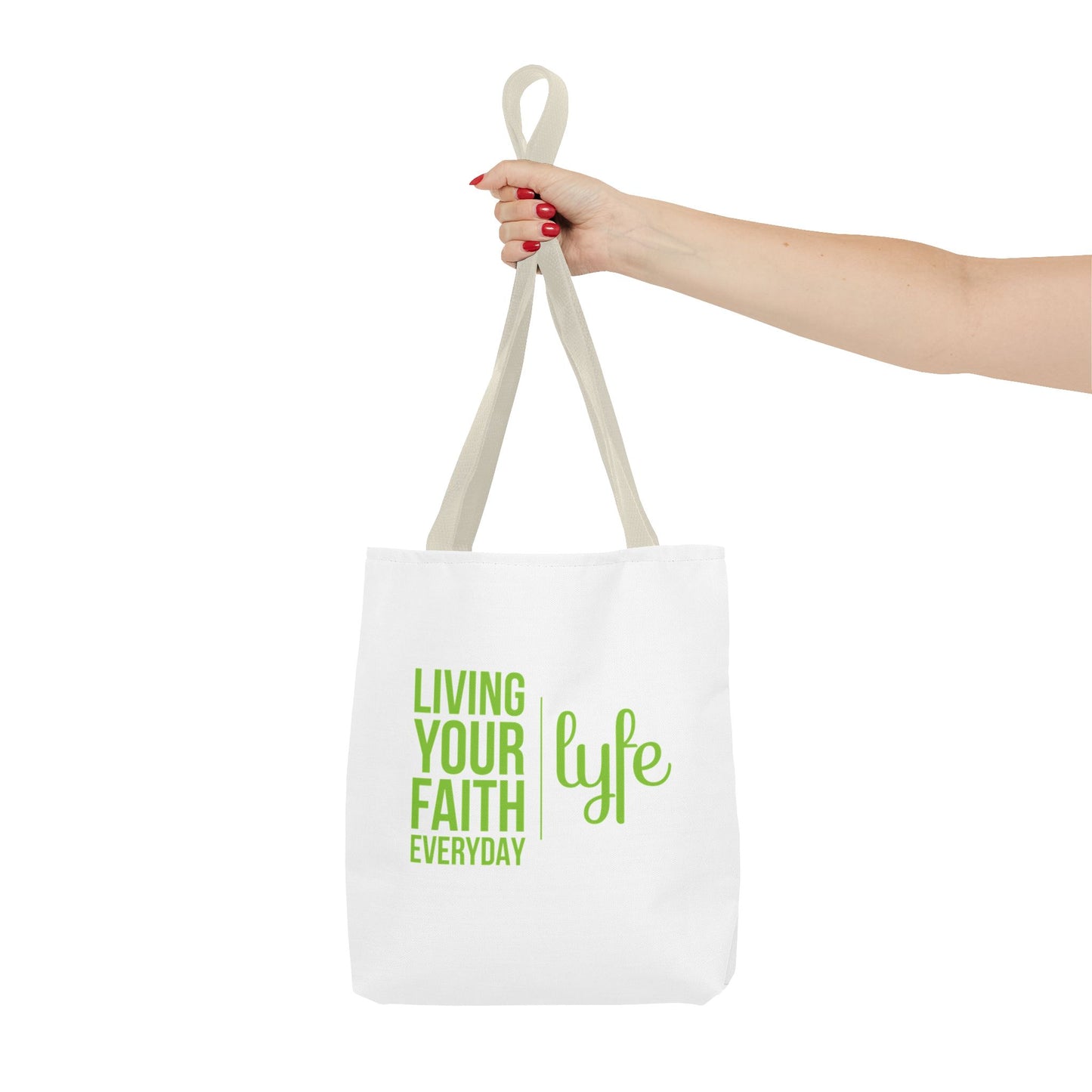 Living Your Faith Everyday | Reusable Eco-Friendly Shopper Tote