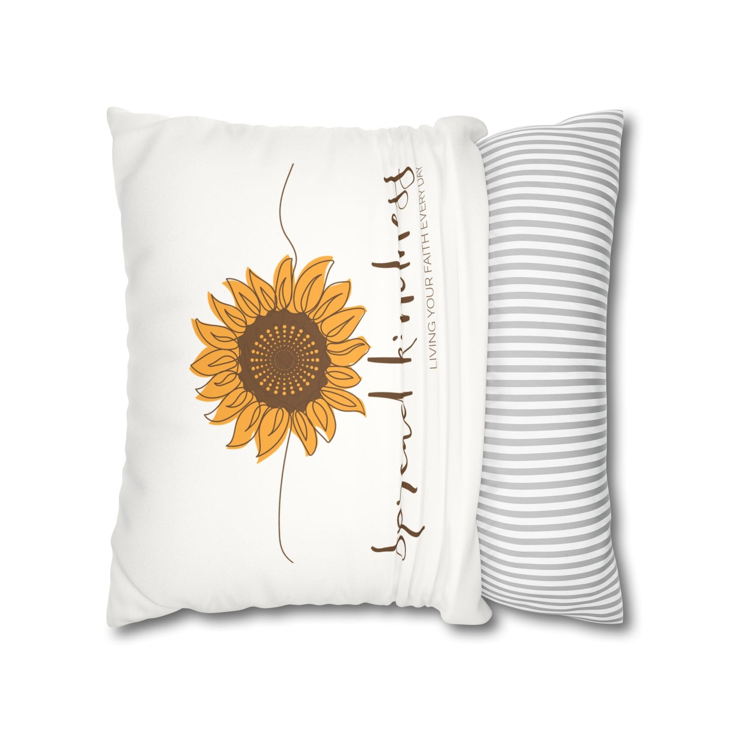 Spread Kindness | Faux Suede Square Pillowcase