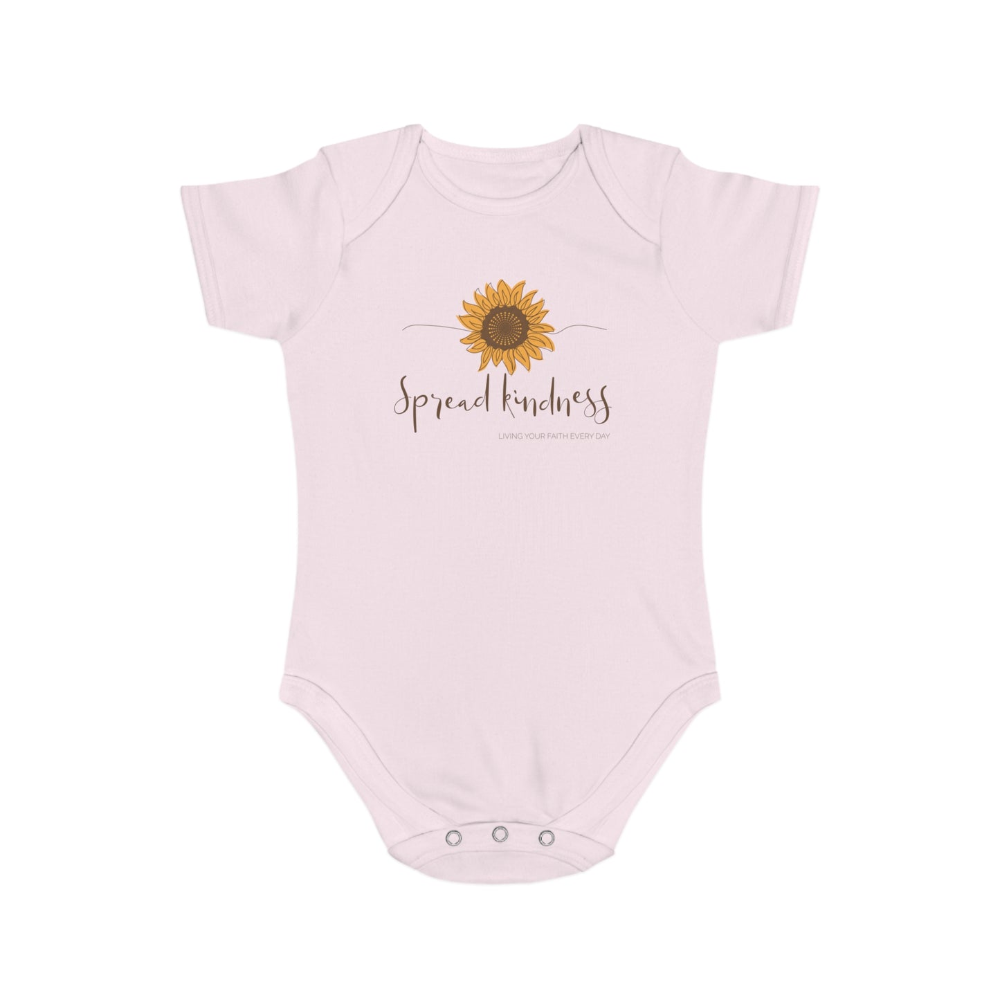 Spread Kindness | Short Sleeve Baby Bodysuit