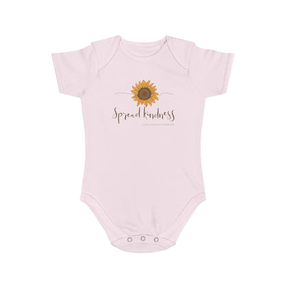 Spread Kindness | Short Sleeve Baby Bodysuit