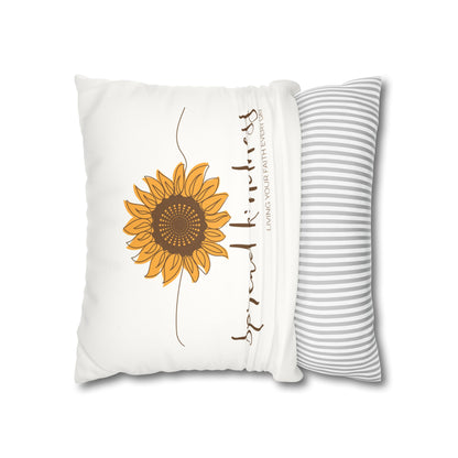 Spread Kindness | Faux Suede Square Pillowcase