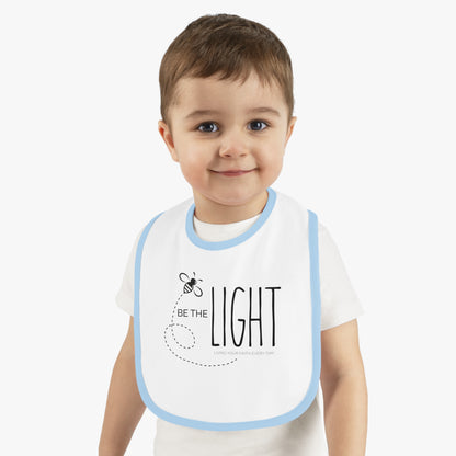 Be the Light | Inspirational Jersey Bib for Newborns