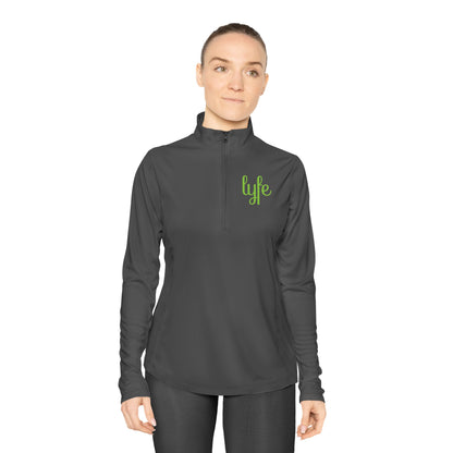 LYFE | Ladies Quarter-Zip Activewear Pullover