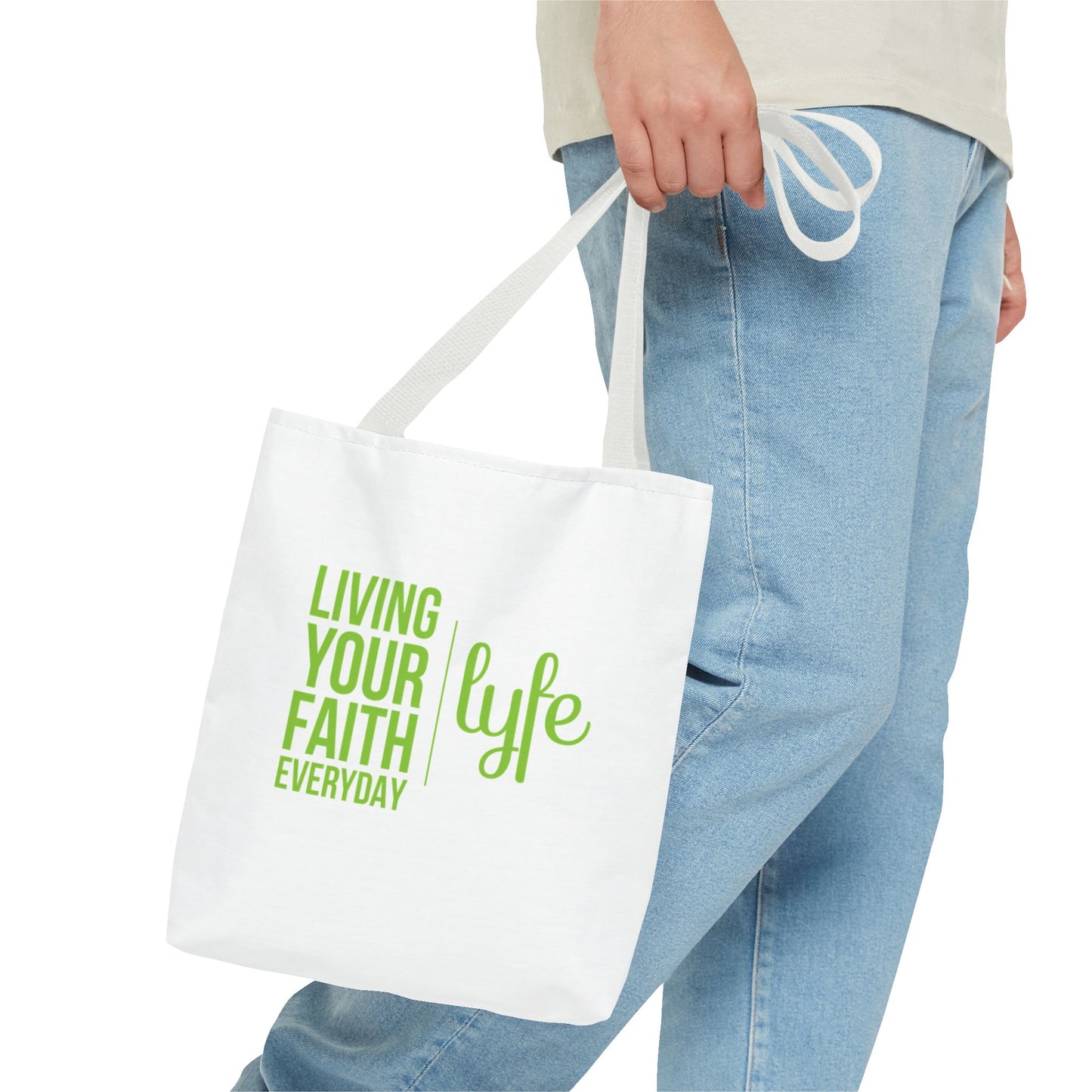 Living Your Faith Everyday | Reusable Eco-Friendly Shopper Tote