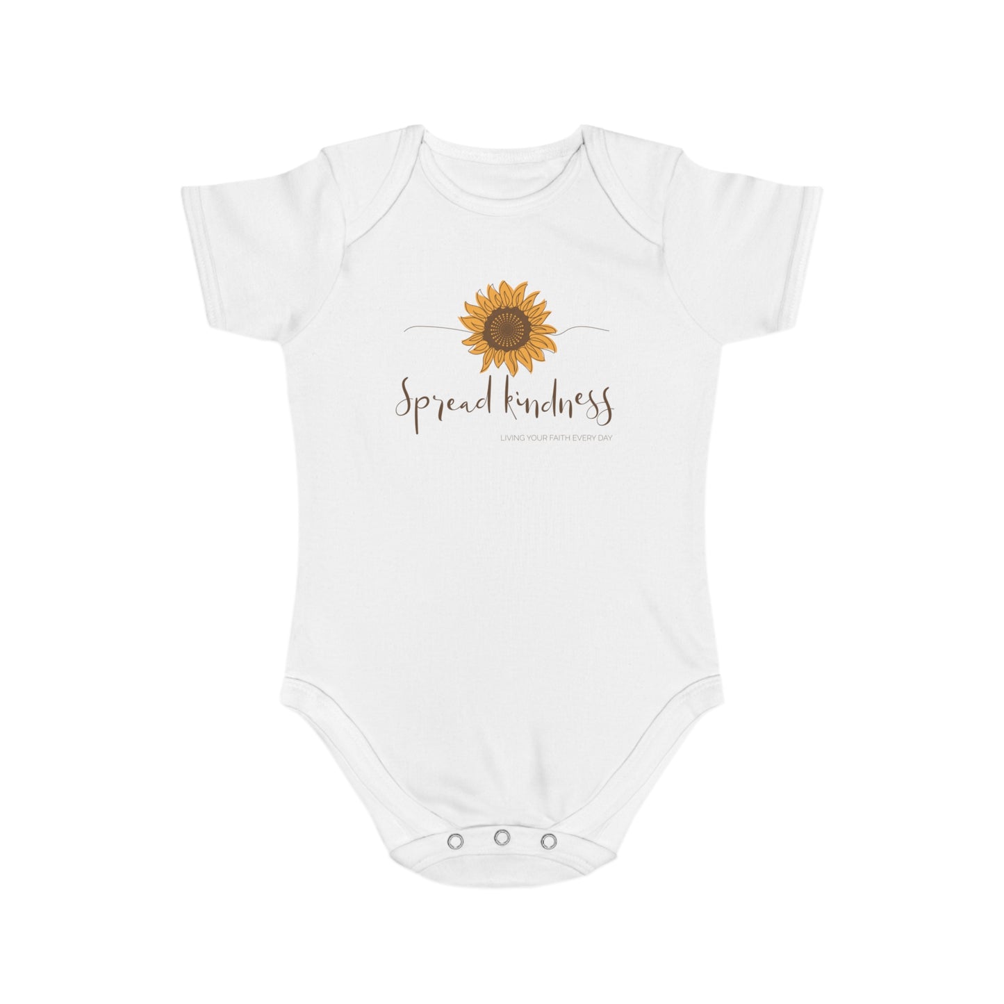 Spread Kindness | Short Sleeve Baby Bodysuit