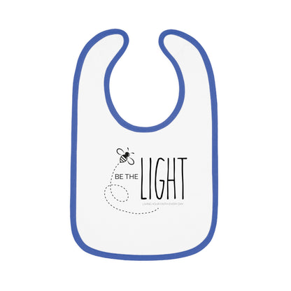 Be the Light | Inspirational Jersey Bib for Newborns