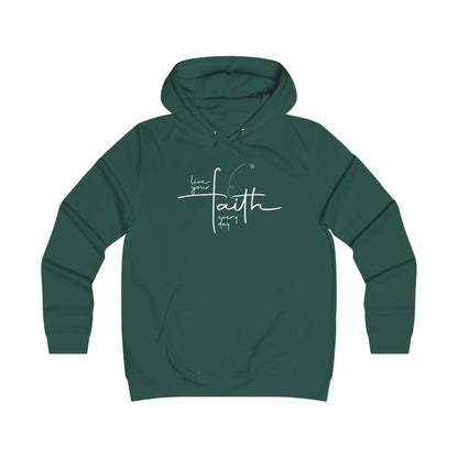 Living Your FAITH Every Day | College Hoodie Minimalist