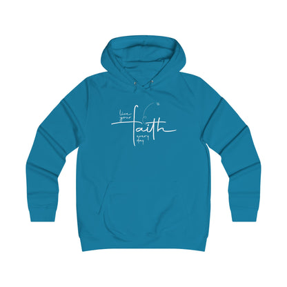 Living Your FAITH Every Day | College Hoodie Minimalist