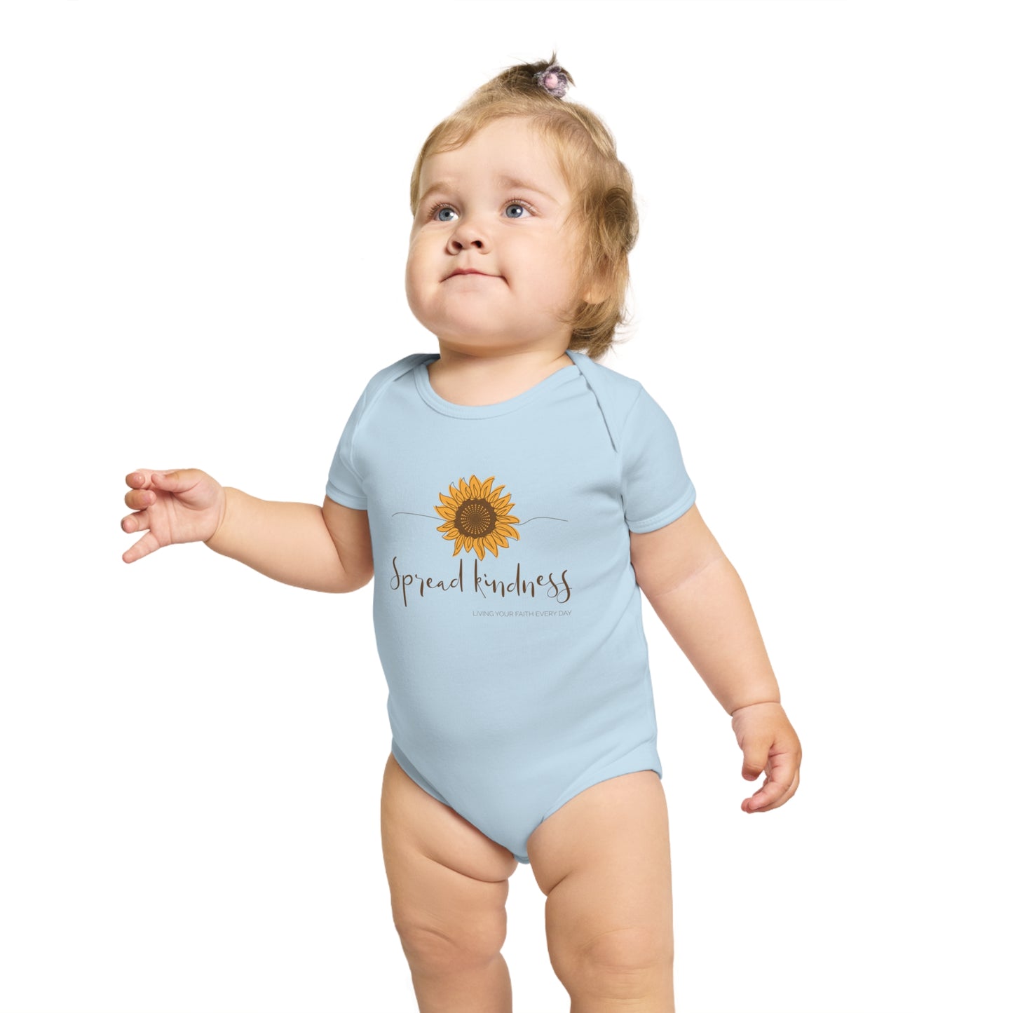 Spread Kindness | Short Sleeve Baby Bodysuit